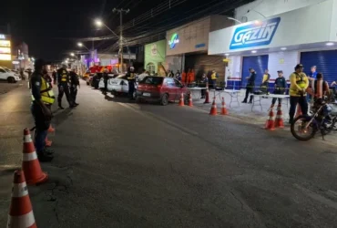 Operação Lei Seca prende nove motoristas em Cuiabá