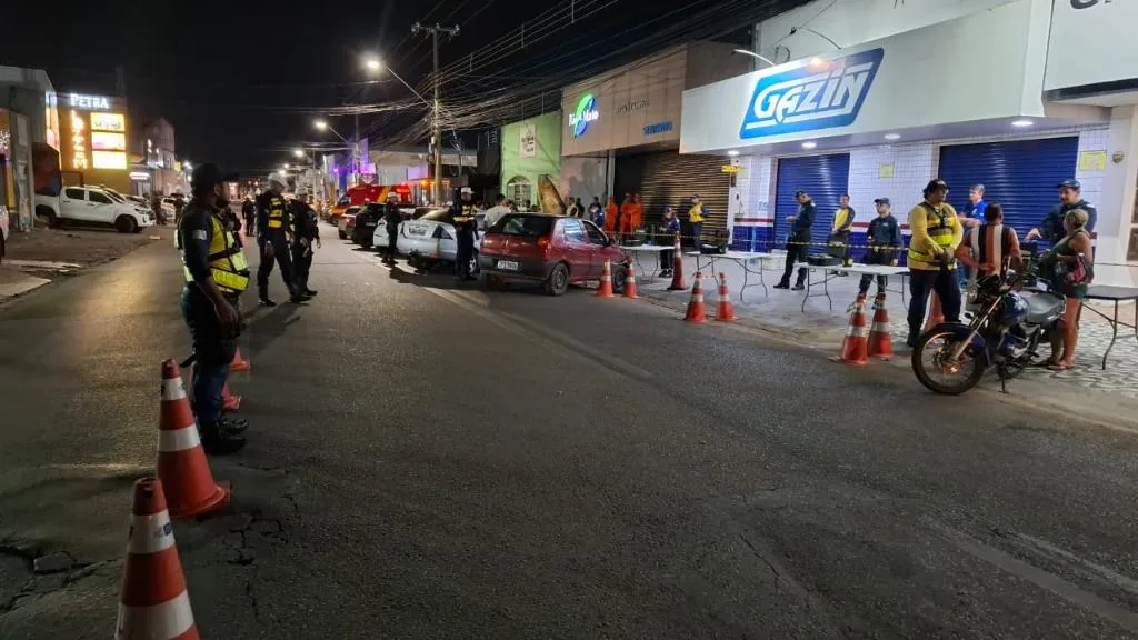 Operação Lei Seca prende nove motoristas em Cuiabá