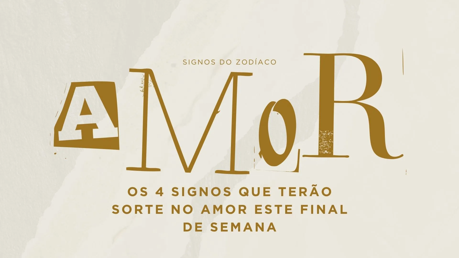 Os 4 signos que terão sorte no amor este final de semana