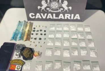 PM apreende drogas e detém quatro faccionados em Nova Mutum