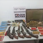 PM prende suspeito por tentativa de furto de armas em Tangará da Serra