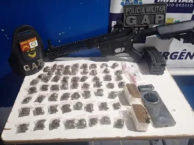 PM prende faccionado por tráfico em Araputanga