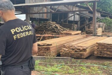 Ação ocorreu nas cidades de Brasnorte e Juína e cumpriu mandados de prisão e busca contra madeireiros suspeitos de crimes ambientais e ameaças a indígenas