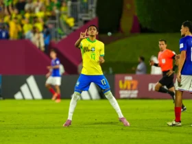 Pietro Tavares garante classificação da Seleção Sub-17