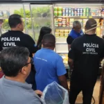 Polícia Civil e Vigilância Sanitária apreendem alimentos irregulares em Poconé