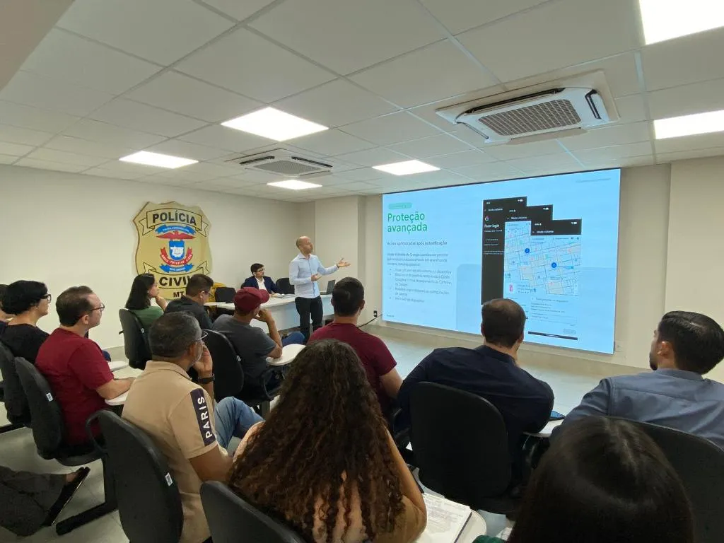 Polícia Civil recebe treinamento de segurança em celulares Androids