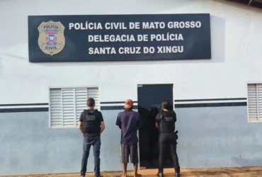 Suspeito de furto em Santa Cruz do Xingu é preso pela Polícia Civil