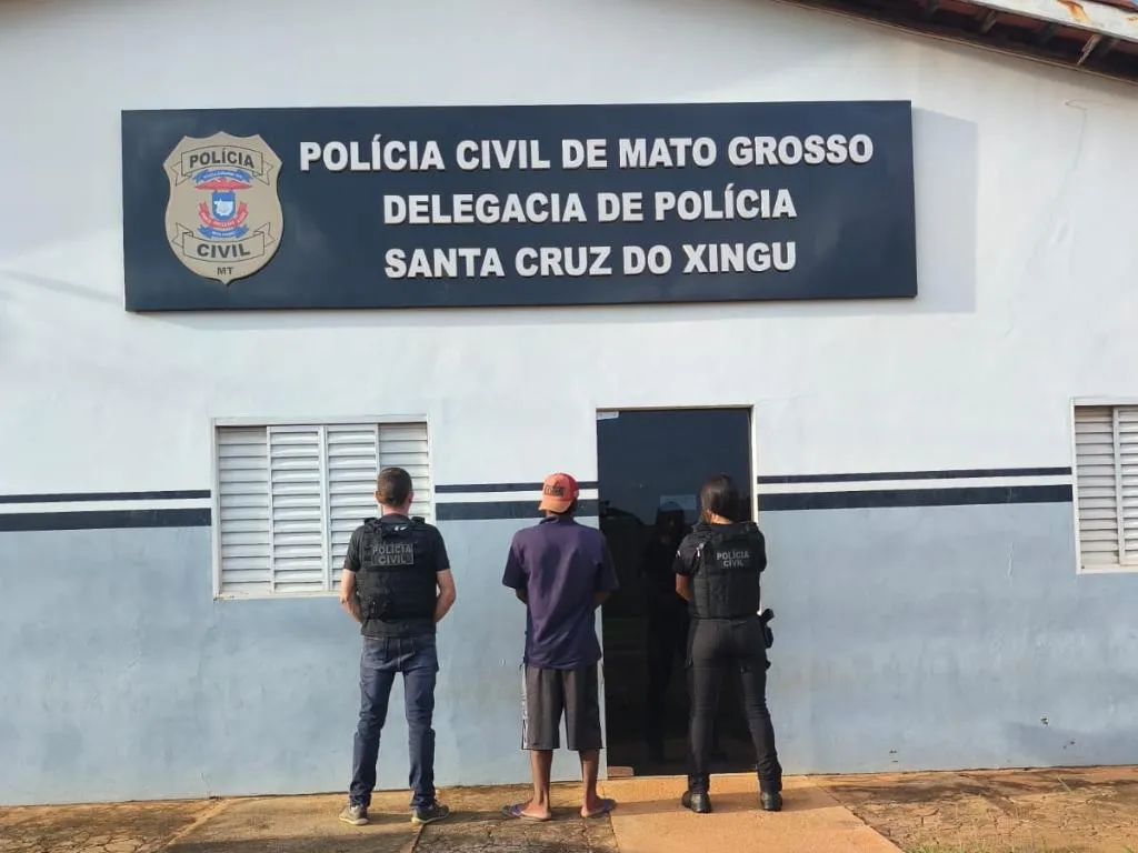 Suspeito de furto em Santa Cruz do Xingu é preso pela Polícia Civil