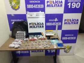 Polícia Militar fecha ponto de venda de drogas em Confresa