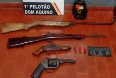 PM realiza prisão em Dom Aquino durante operação