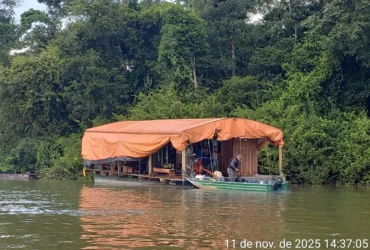 Polícia prende faccionados em garimpo ilegal no Rio Teles Pires