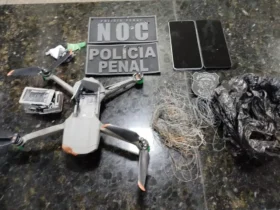Apreensão de drone em Sinop revela envio de celulares