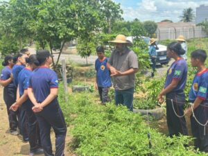 Prefeitura de Sinop e Projeto Luz do Amanhã promovem aulas de agricultura familiar e horta comunitária
