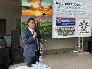 Famato amplia debate sobre transição tributária no agro e inicia, em Lucas do Rio Verde, nova etapa do circuito de palestras sobre o tema