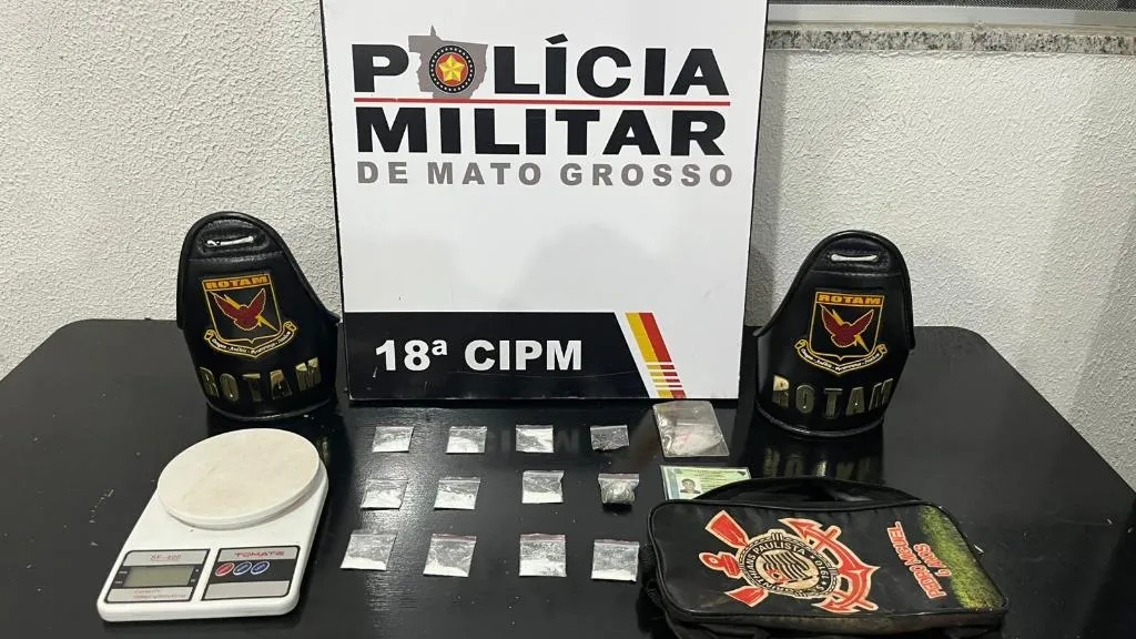 Rotam apreende suspeitos por tráfico em São José do Rio Claro