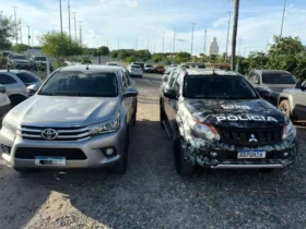 Rotam recupera caminhonete roubada em operação em Cuiabá