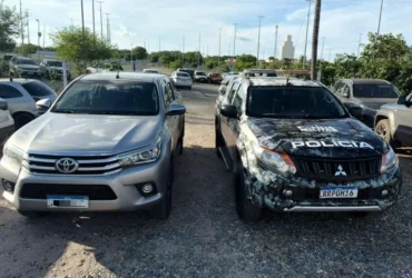 Rotam recupera caminhonete roubada em operação em Cuiabá