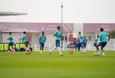 Brasil Sub-17 intensifica preparação antes de duelo contra a França