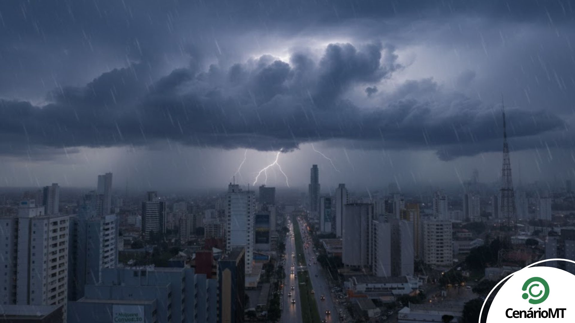 Tempestade em Cuiabá