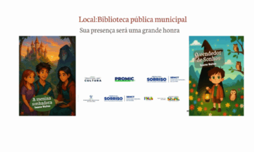 Três escritores de Sorriso lançam novos livros na Biblioteca Municipal