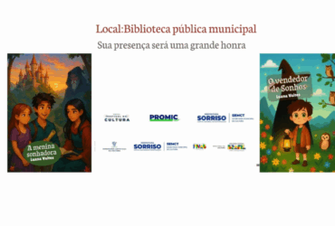 Tres escritores de Sorriso lancam novos livros na Biblioteca Municipal -CenárioMT