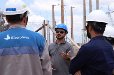 Vice-prefeito acompanha conclusão de obra que aumenta a potência energética de Sorriso