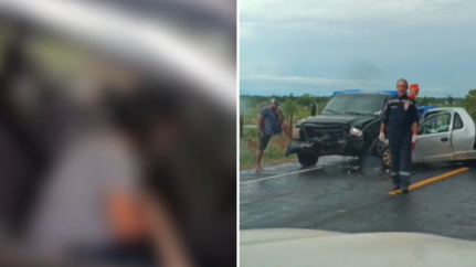 Dois homens morrem em acidente grave na MT-060, em Poconé