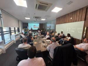 Aprosoja MT recebe delegação francesa da Interbev, para intercâmbio sobre produção e sustentabilidade no Brasil
