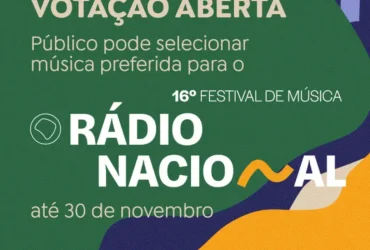 Votação do 16º Festival de Música da Rádio Nacional já está aberta ao público
