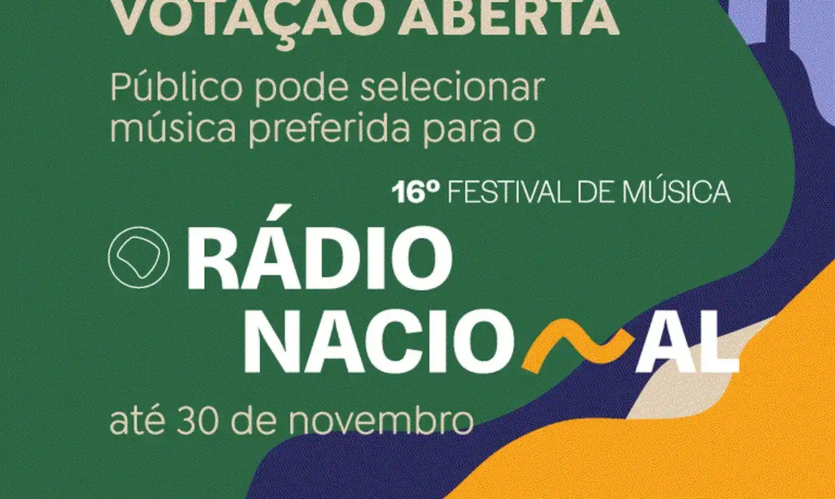 Votação do 16º Festival de Música da Rádio Nacional já está aberta ao público