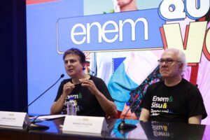 Enem 2025: 3,5 milhões fizeram primeiro dia de prova - Angelo Miguel/MEC