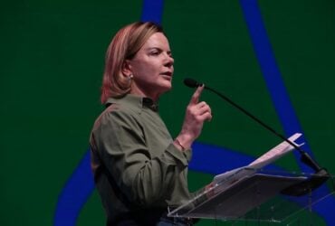 Gleisi diz que mudanças no PL Antifacção são 'presente' para o crime organizado - Gil Ferreira/SRI - PR