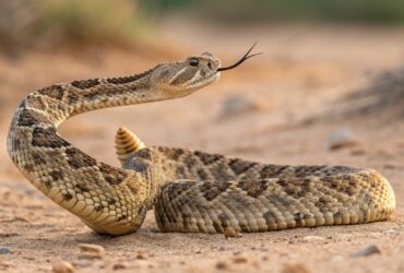 Cobra cascavel é capturada pelo Corpo de Bombeiros em Nova Mutum