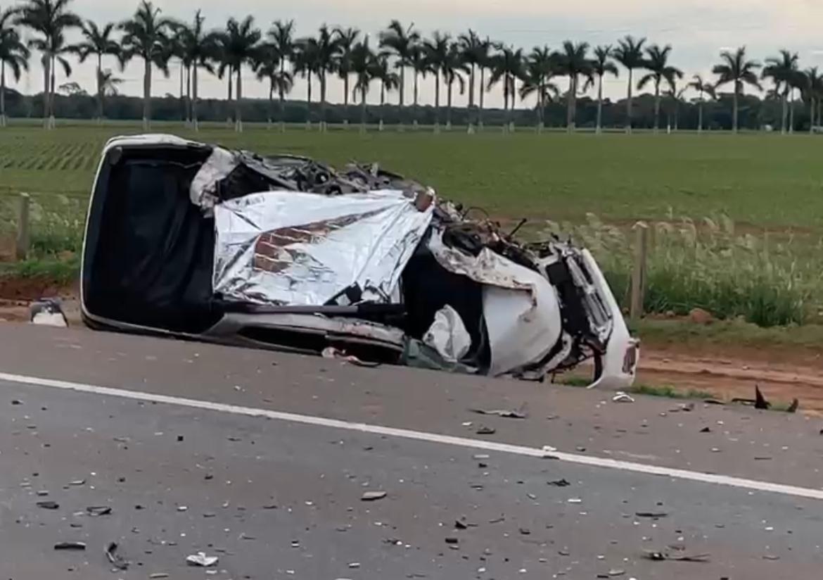 Motorista identificado como Marcos Bueno da Silva morre em colisão na BR-163, em Sorriso