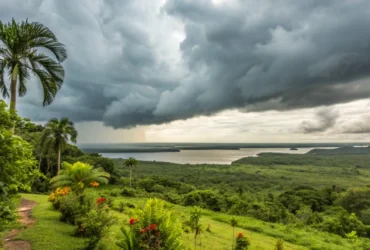 Cáceres tem temperatura em queda nesta segunda