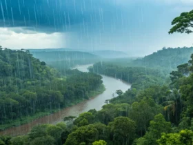 Cláudia tem chuva e 31°C nesta sexta-feira