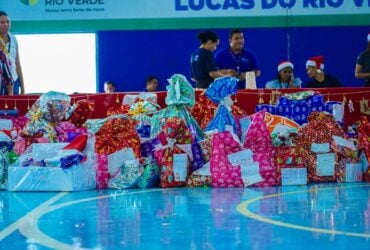 Assistência Social e Instituto BRF distribuem brinquedos para 192 crianças no Tessele Junior