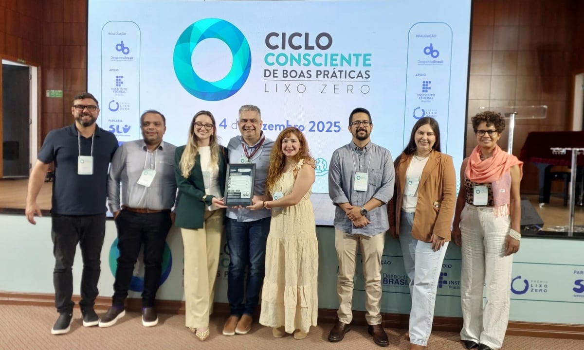 Prefeitura recebe prêmio nacional por boas práticas no Programa Lixo Zero