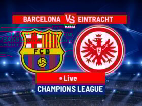 Barcelona x Eintracht Frankfurt