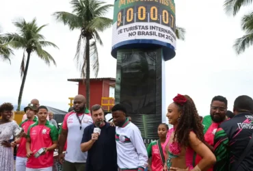 Turismo internacional leva Brasil a recorde histórico em 2025