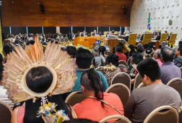 Temporal volta ao centro do julgamento no stf sobre terras indígenas