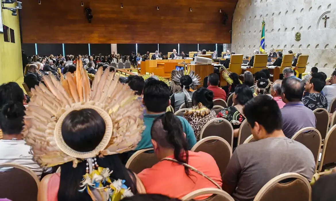 Temporal volta ao centro do julgamento no stf sobre terras indígenas