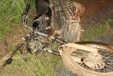 Colisão ocorreu próximo à entrada da Comunidade Figueira; vítima chegou a ser atendida pelo SAMU, mas não resistiu aos ferimentos