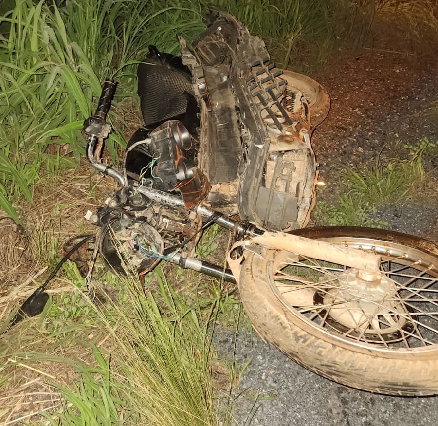 Colisão ocorreu próximo à entrada da Comunidade Figueira; vítima chegou a ser atendida pelo SAMU, mas não resistiu aos ferimentos