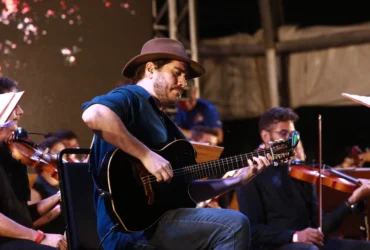 Celebração reúne público no Parque das Águas