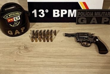 Abordagem ocorreu na madrugada deste sábado (20), no bairro Jardim Primavera, após chamado via 190