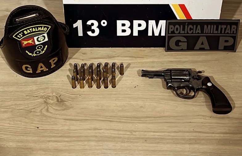 Abordagem ocorreu na madrugada deste sábado (20), no bairro Jardim Primavera, após chamado via 190