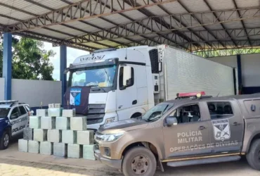 Ação integrada da Polícia Militar apreende 500 kg de cocaína