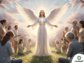 Anjo da Guarda iluminando