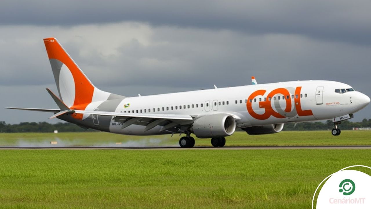 Mudança brusca no vento força arremetida de avião durante pouso em Cuiabá